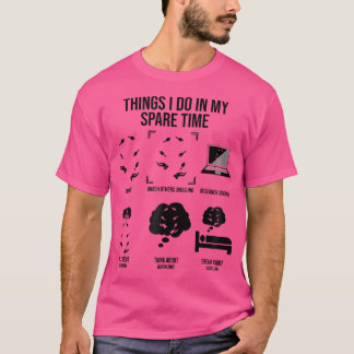 T-shirt Things I Do In My Spare Time Funny Juggling