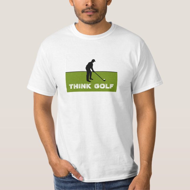 T-shirt Think Golf, Pro Golf (Devant)