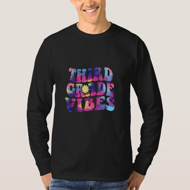 T-shirt Third Grade Vibes Back to School First Day of Scho (Devant)