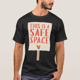 T-shirt This Is a Safe Space" Tee - Fide Protest x CTFOD