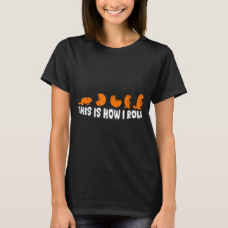 T-shirt This Is How I Roll Groundhog Cute Groundhog Day Fu