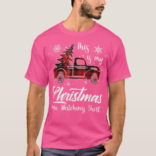 T-shirt This Is My Christmas Movie Watching Shirt Tree Tru
