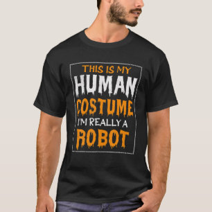 T-shirt This Is My Human Costume