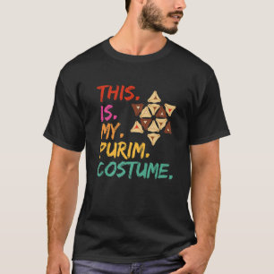 T-shirt This Is My Purim Costume Jewish Hamanta