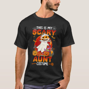 T-shirt This Is My Scary Aunt Costume Funny Halloween