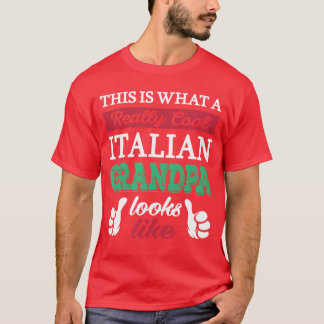 T-shirt This is What a Really Cool Italian Grandpa Looks L