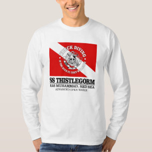 T-shirt Thistlegorm (meilleures épaves)