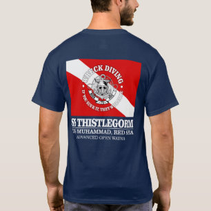 T-shirt Thistlegorme (meilleures épaves)