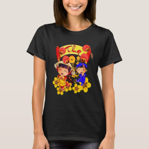 T-shirt Tho Phuc Loc Tho 2022 Tet Année Vietnamienne Du