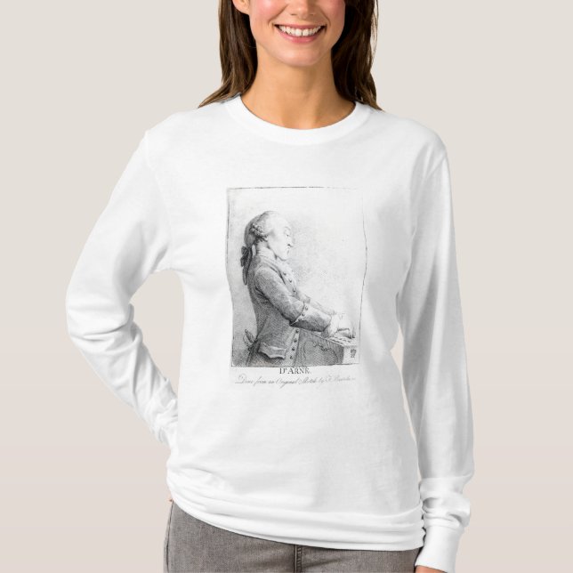 T-shirt Thomas Augustine Arne (Devant)
