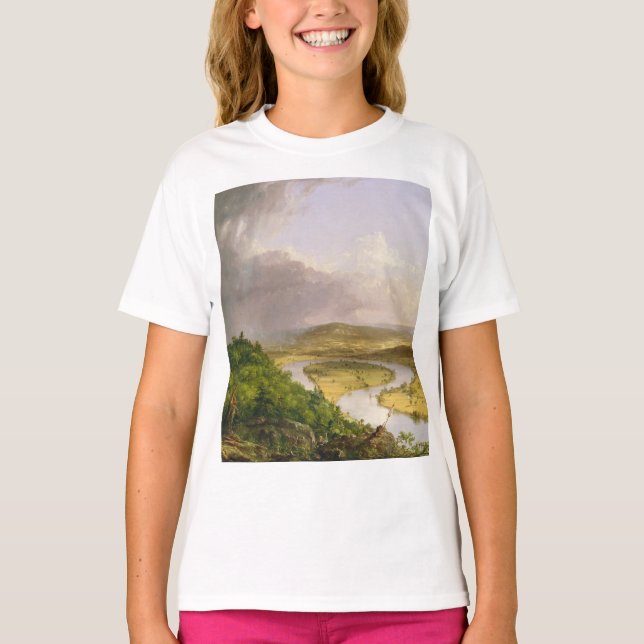 T-shirt Thomas Cole The Oxbow The Connecticut River (Devant)