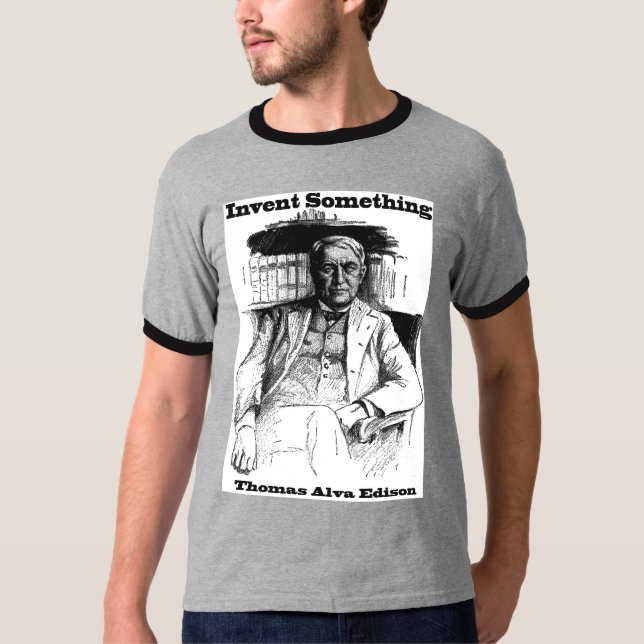 T-shirt Thomas Edison (Devant)