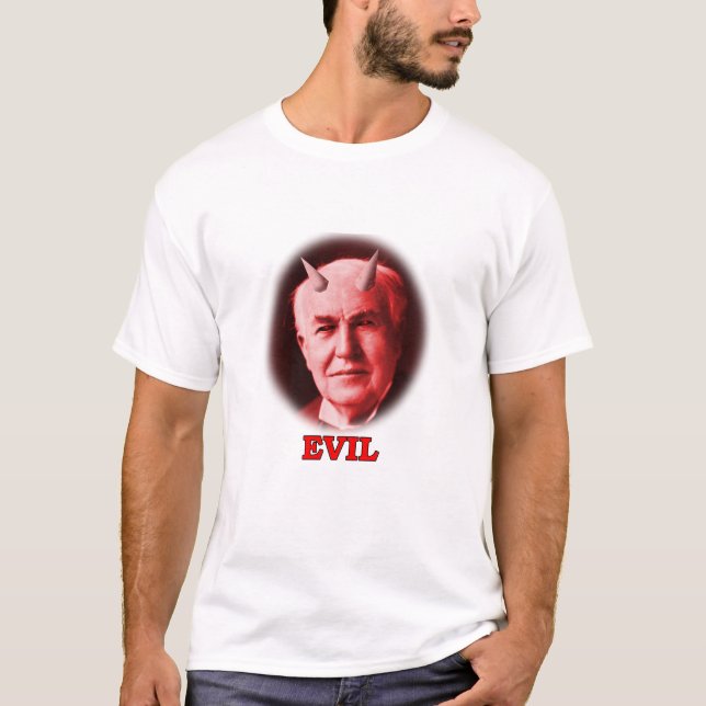 T-shirt Thomas Edison (Devant)