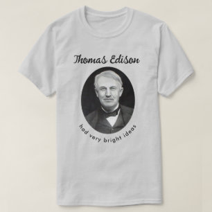 T-shirt Thomas Edison Idées brillantes