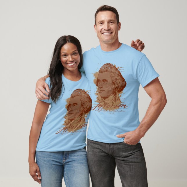 T-shirt Thomas Jefferson (Unisexe)