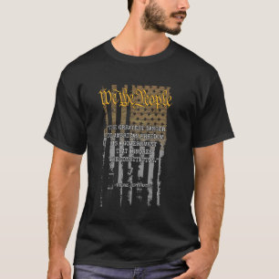 T-shirt Thomas Jefferson We The People Liberty 4 juillet Q