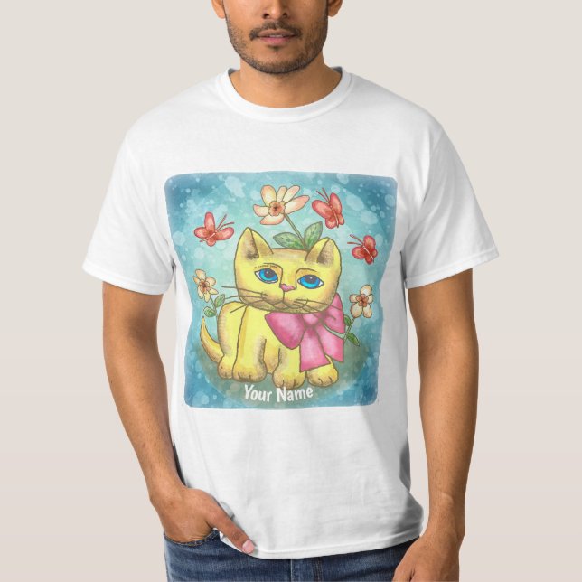 T-shirt Thomas Kitten Chat (Devant)