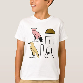 T-shirt Thomas Nom dans Hiéroglyphes symboles de l'ancienn