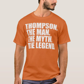 T-shirt Thompson Nom Thompson Nom Thompson prénom