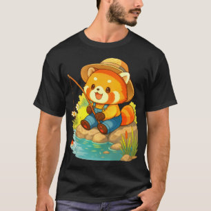 T-shirt Thon à nageoire jaune de style cartoon