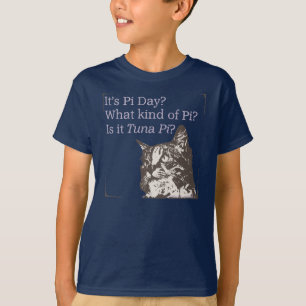 T-shirt Thon de chat de pi