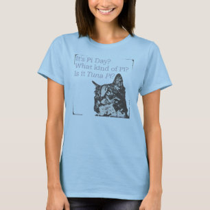 T-shirt Thon de chat de pi