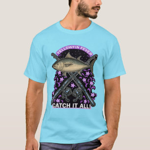 T-shirt Thon jaune