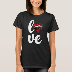 T-shirt Thon Poisson Buffalo Carreaux Amour Thon Saint-Val