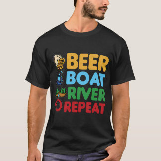 T-shirt Thon rouge sautant – Pêche sportive marine Desi