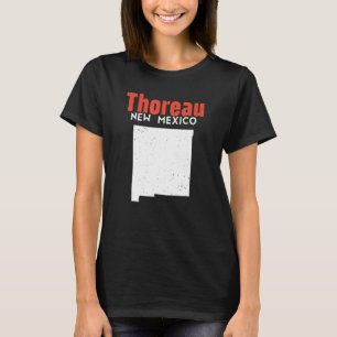 T-shirt Thoreau États-Unis Voyage Nouveau Mexique Nouveau