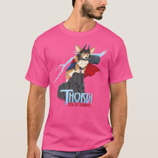 T-shirt Thorgi Chien Du Tonnerre