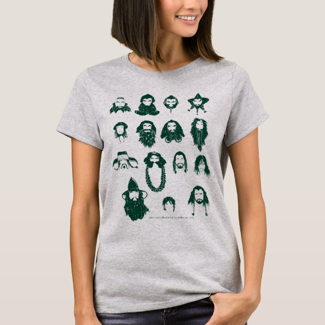 T-shirt THORIN OAKENSHIELD™ et Cheveux d'entreprise (Devant)