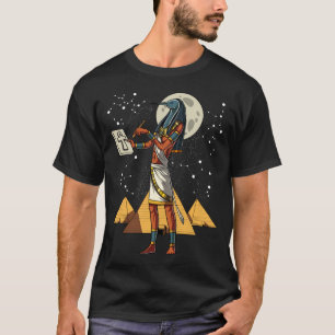 T-shirt Thoth Egyptian God Ancienne Pyramides Mythologie
