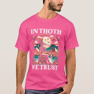 T-shirt Thoth Egyptian Mythology Diety Ibis Ancienne Egypt