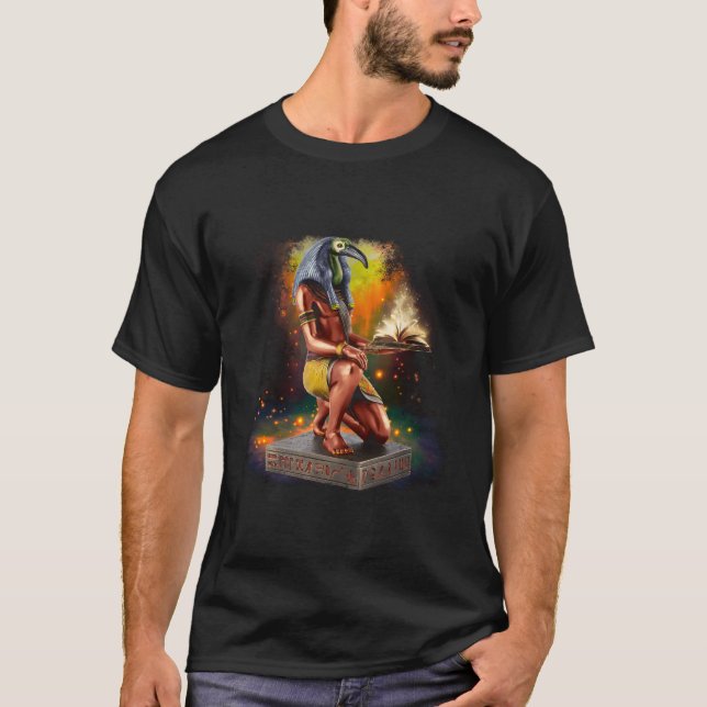 T-shirt Thoth The Egyptian God Of Knowledge (Devant)