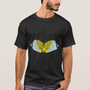 T-shirt Threadfin Papillon Poisson Animal Auriga Cross Str