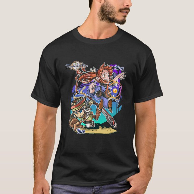 T-shirt Threads De Sort (Devant)