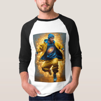 T-shirt "Threads galactiques : défier la gravité dans le s
