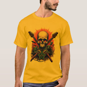 T-shirt Threads Rock & Roll - Tee - shirts épiques pour Vé