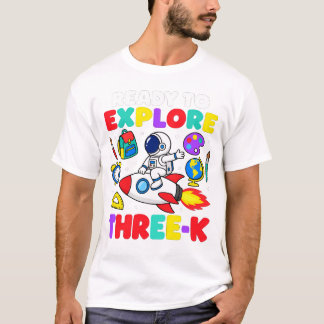 T-shirt Three K Preschool Astronaut Adventure