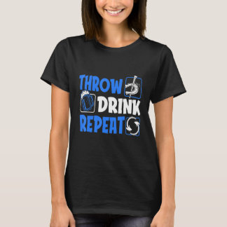T-shirt Throw Horseshoes Drink Beer Repeat