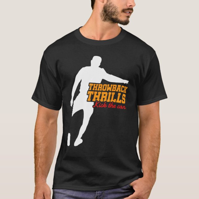 T-shirt Throwback Thrills Kick the Can 90s Kid Throwback (Devant)
