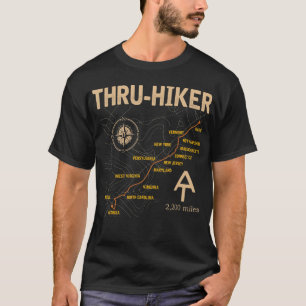 T-shirt Thruh Hiker Appalachian Trail Randonnée