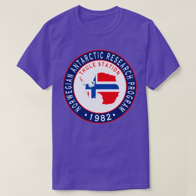 T-shirt Thule Research Antarctic Staff  (Design devant)