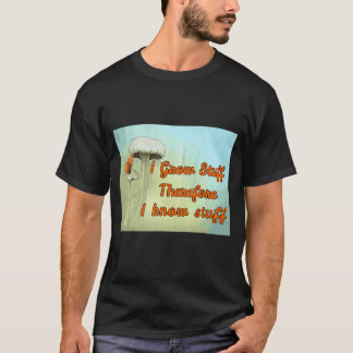T-shirt Thumber Vert Je Crois Des Stups Donc Je Connais De