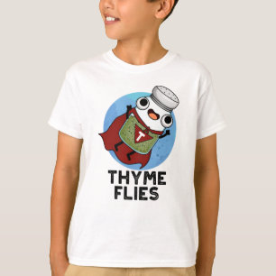T-shirt Thyme mouches drôle Herbe Pun