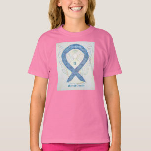 T-shirt Thyroïde Maladie Sensibilisation Ruban Angel Chemi