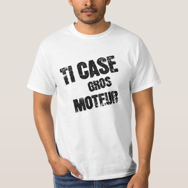T-SHIRT TI CASE GROS MOTEUR (Devant)
