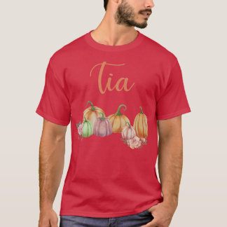 T-shirt Tia of Little Pumkin First Birthday Autumn