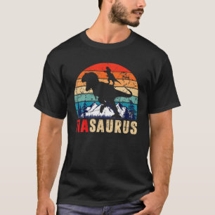 T-shirt Tiasaurus T Rex Dinosaur Tia Saurus Mère drôle